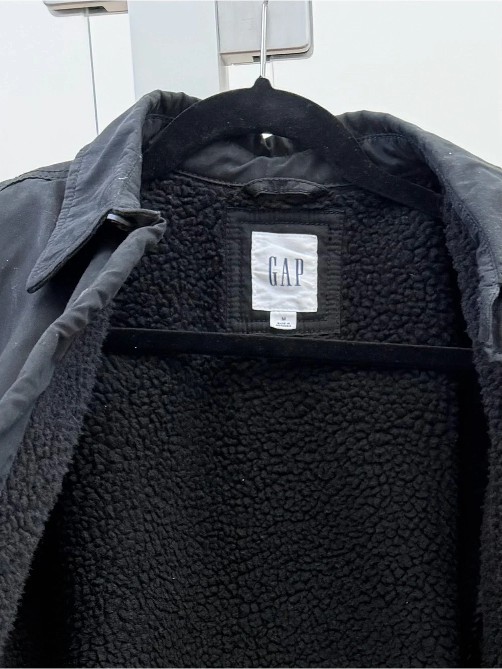 GAP Black Men's Button-Up Jacket